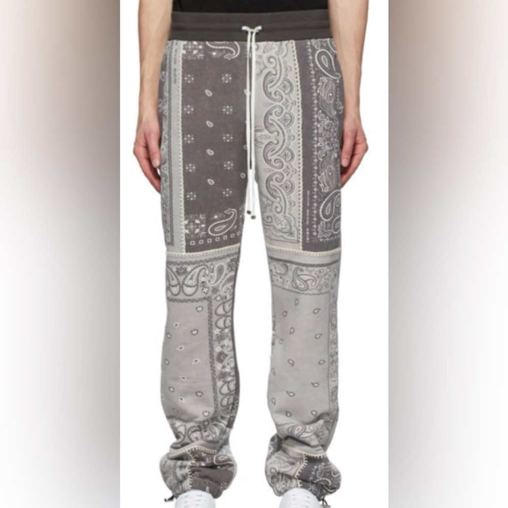 Amiri Bandana Reconstruct Sweatpants